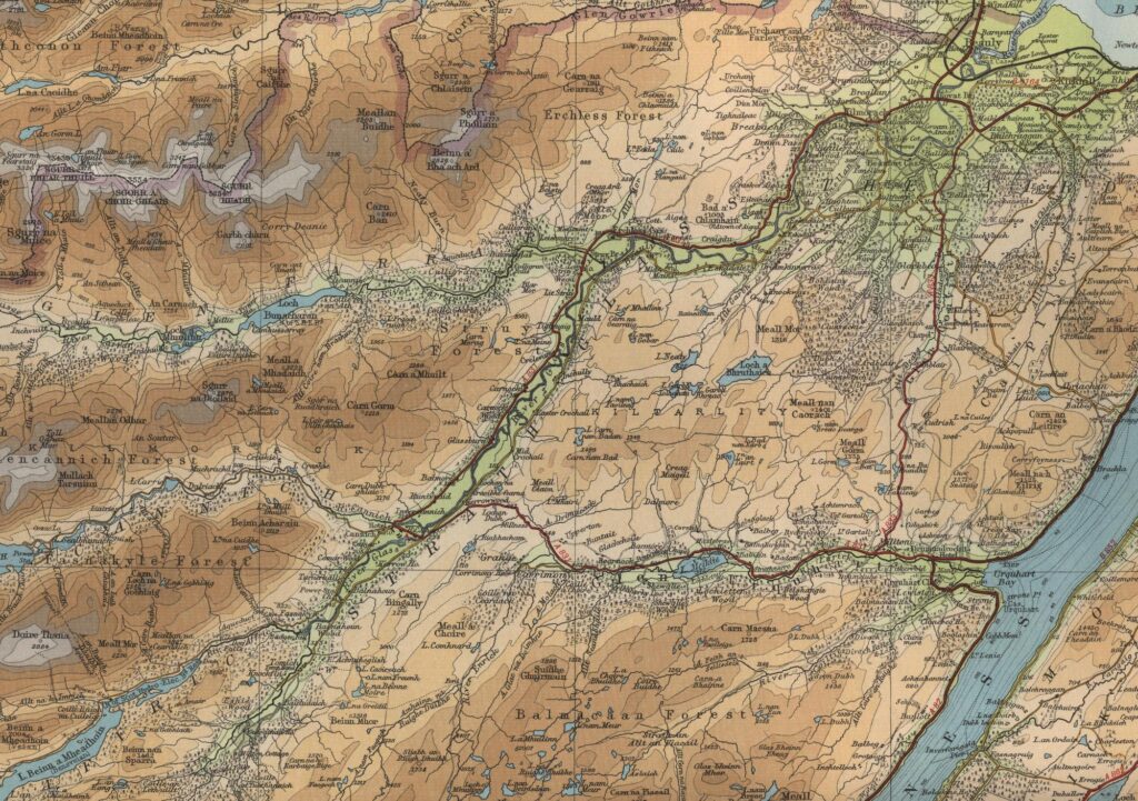 River Beauly Salmon Fishing map