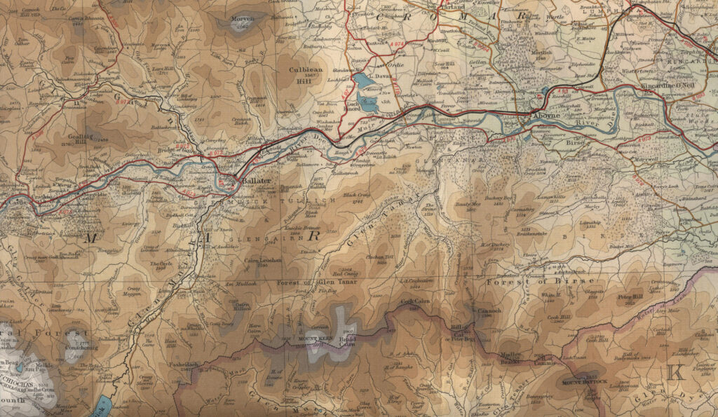 Middle River Dee Map