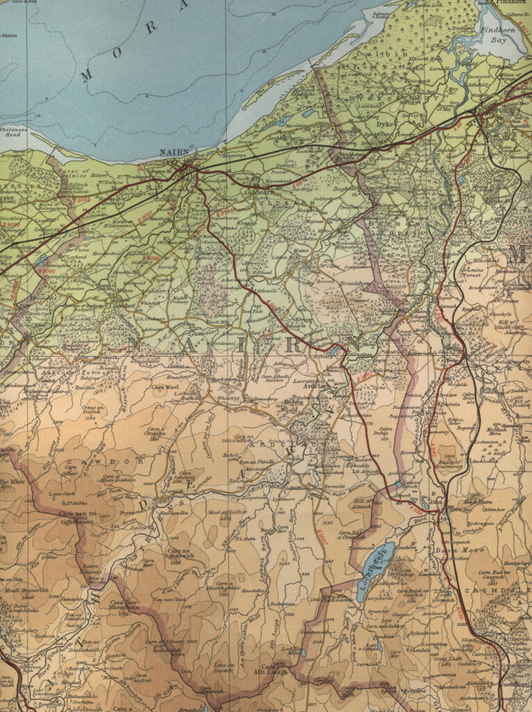 River Findhorn Salmon Fishing Map