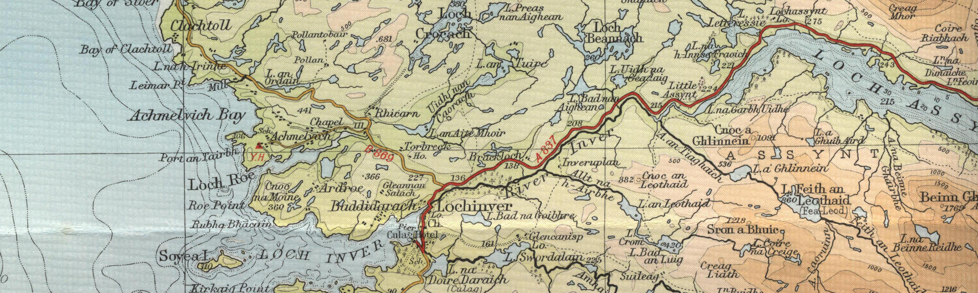 River Inver Salmon Fishing Map