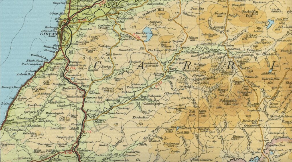 River Stinchar Map