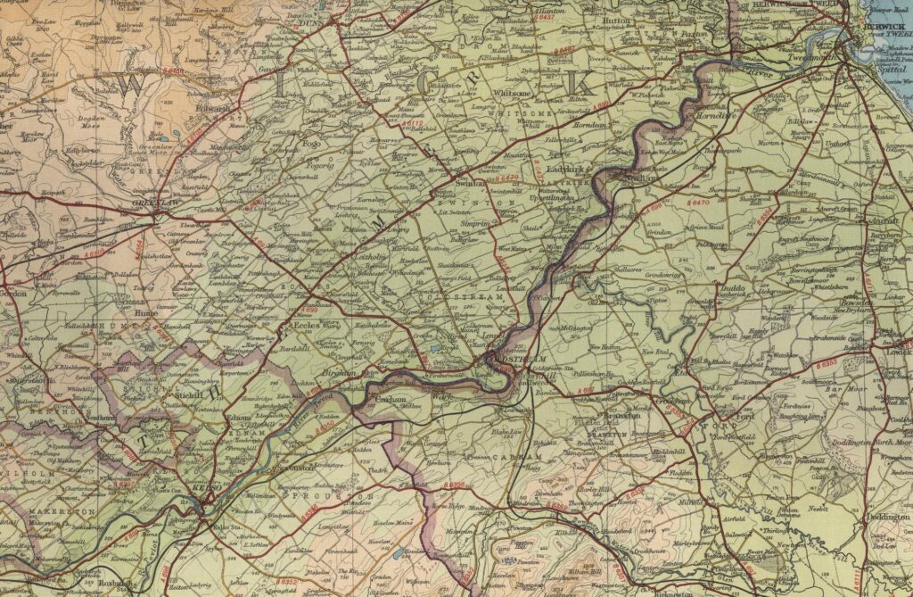 River Tweed Map