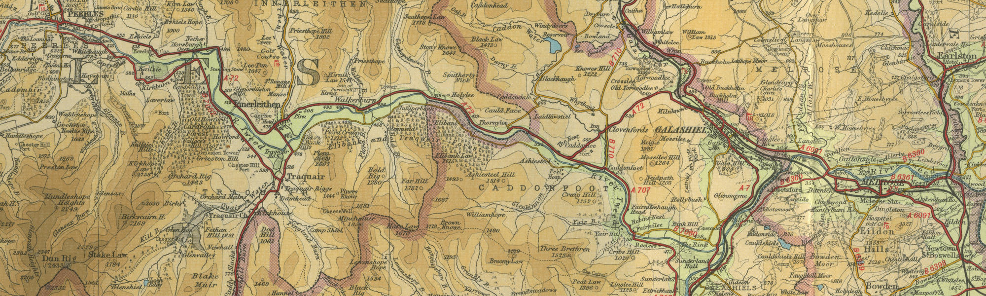 River Tweed Map