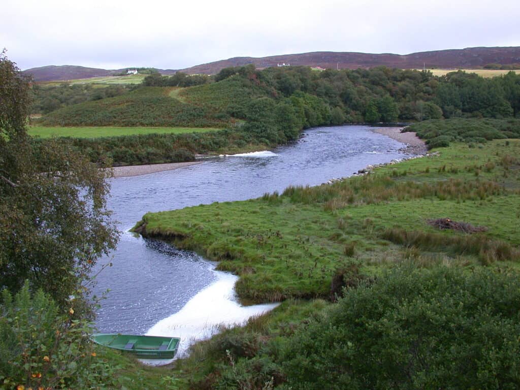 River Naver Salmon Fishing